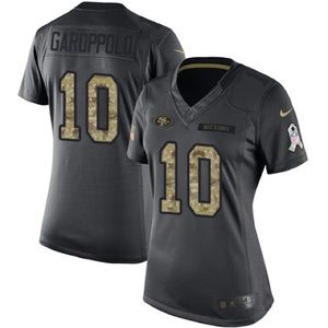 49er Garoppolo Nike Camo Salute to Service Jersey